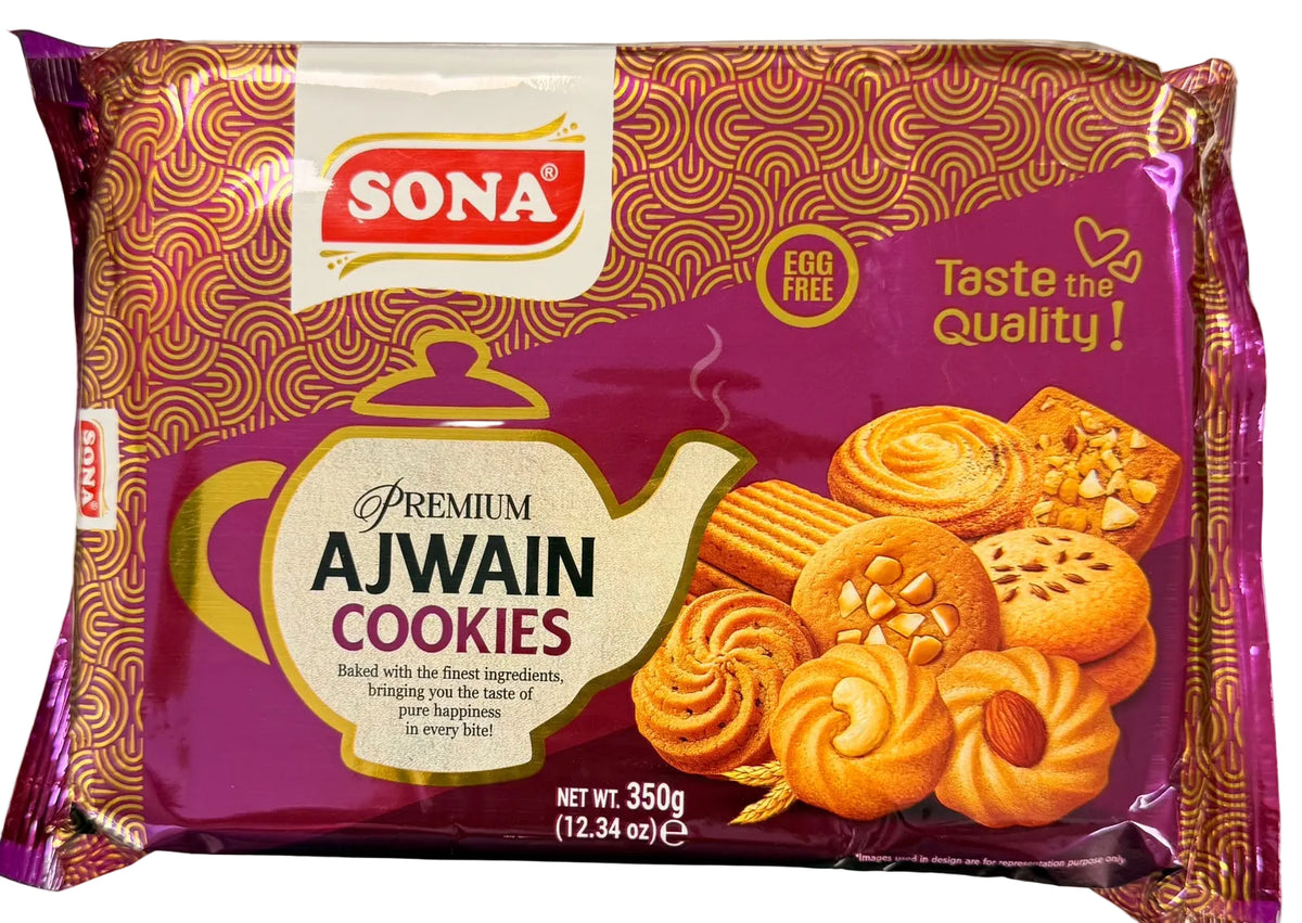 Ajwain Cookies 350g By Sona
