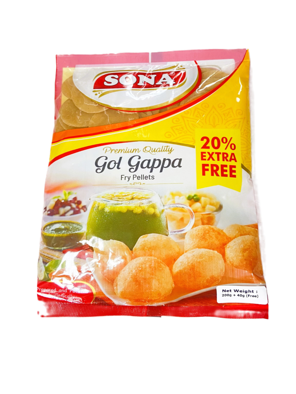 Gol Gappa Pellets 20% Extra By Sona