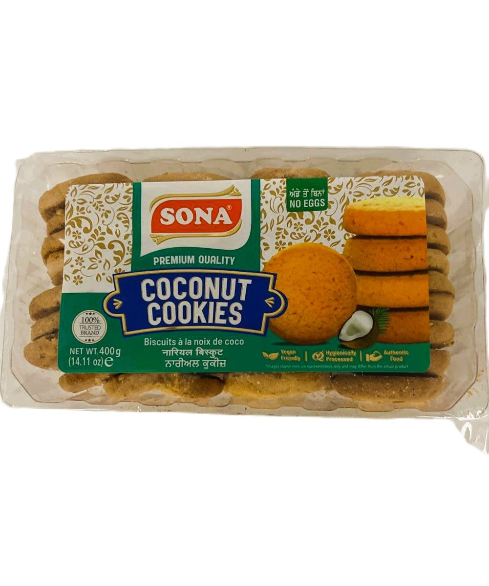 Coconut Cookies 400g By Sona