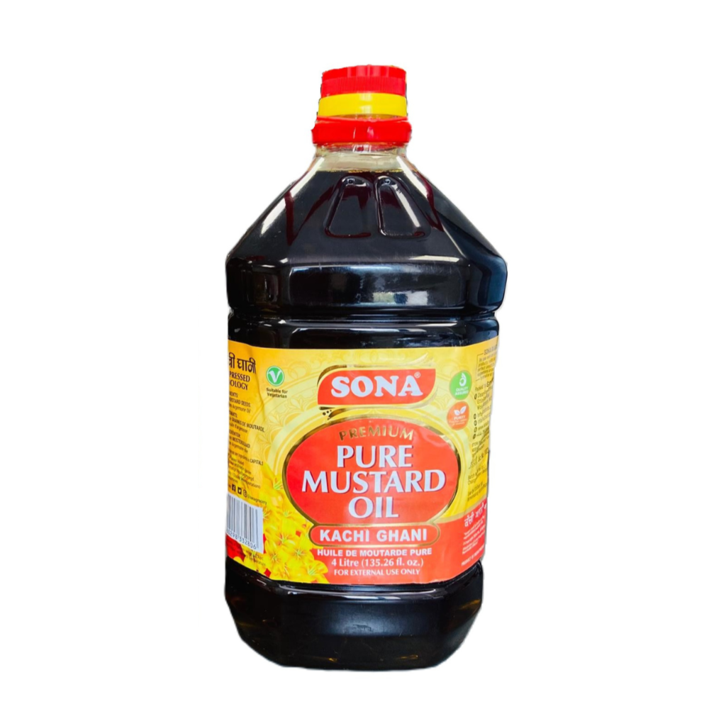 Pure Mustard Oil 4 Litre By Sona