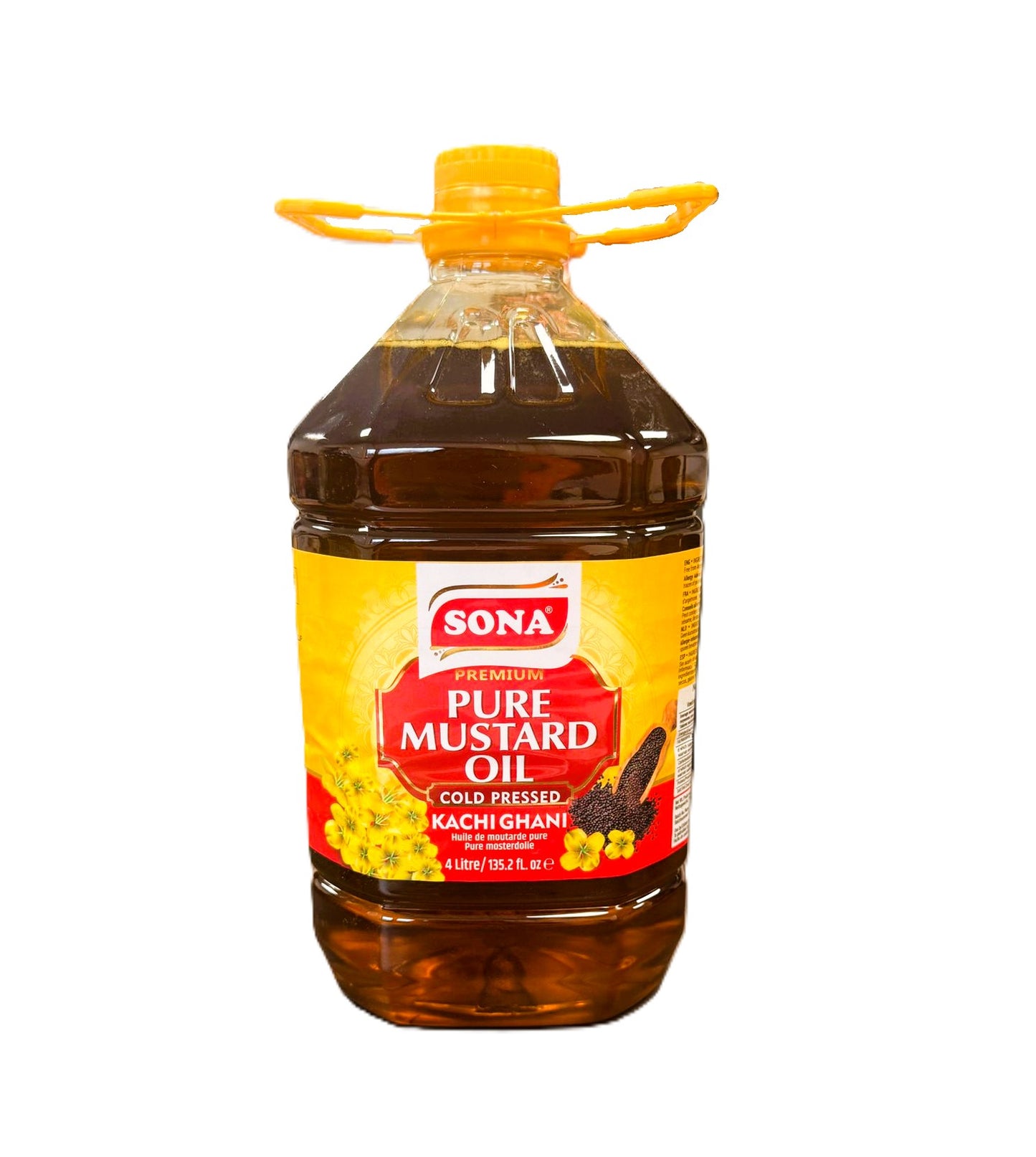Pure Mustard Oil 4 Litre By Sona