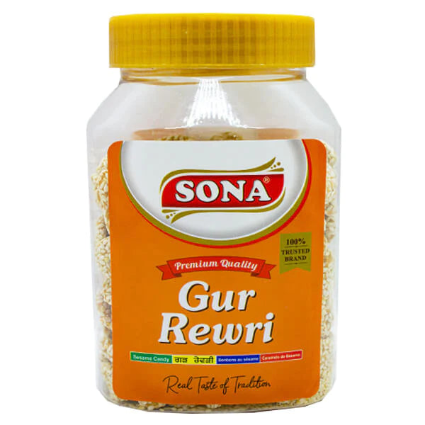 Gur Rewri Jar 500g By Sona