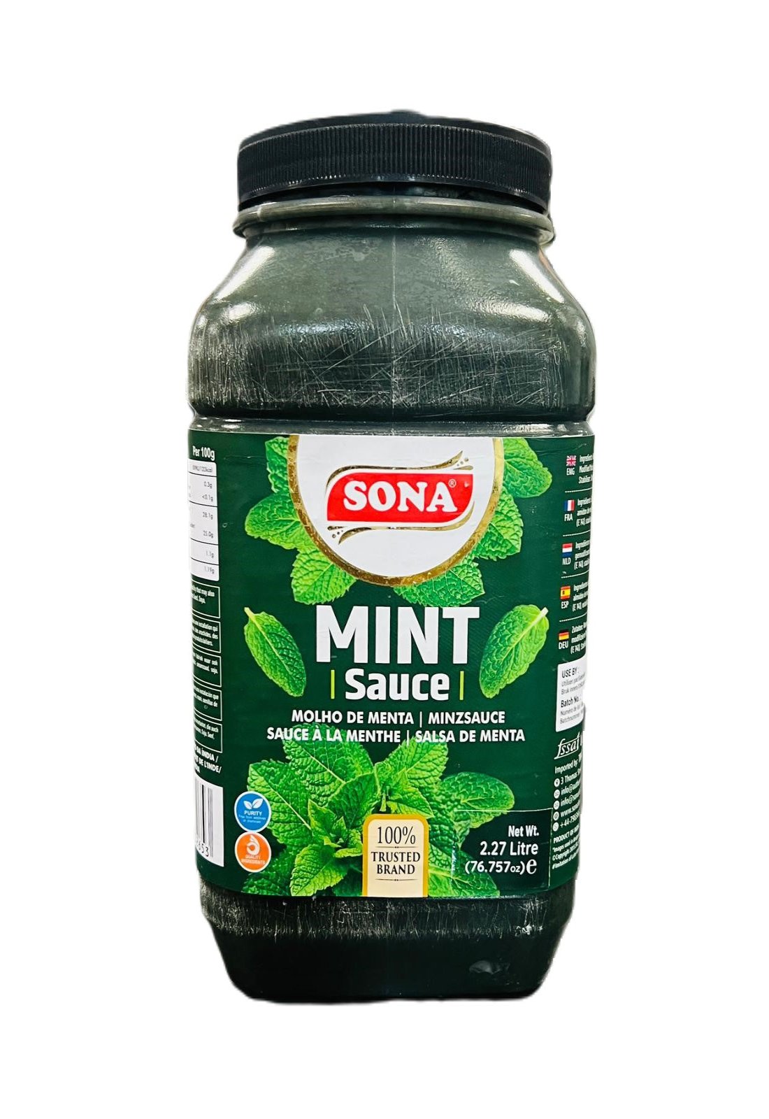Mint Sauce 2.27 KG By Sona