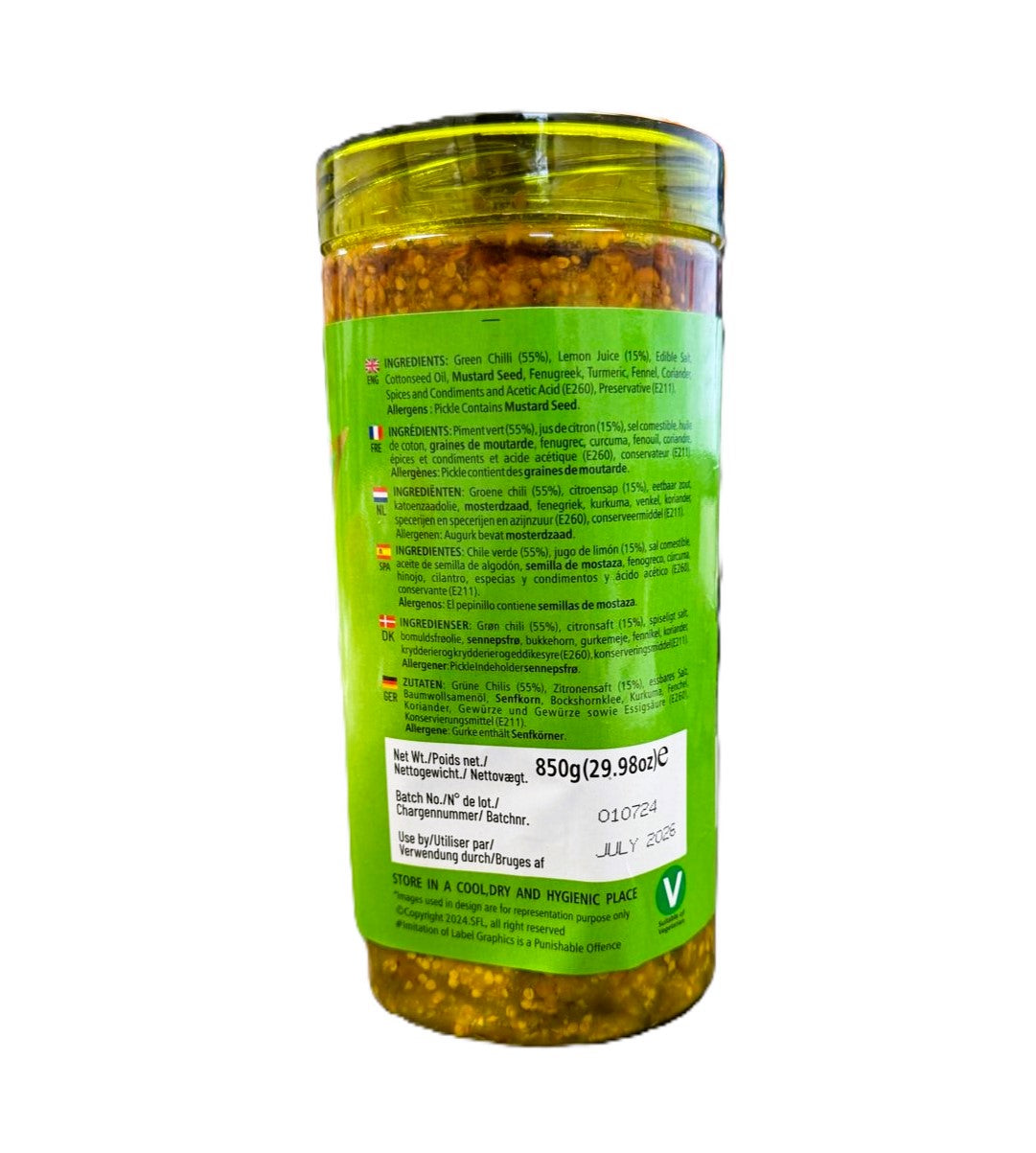 Sona Mixed Pickle 850g