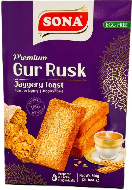 Gur Rusk 600g By Sona