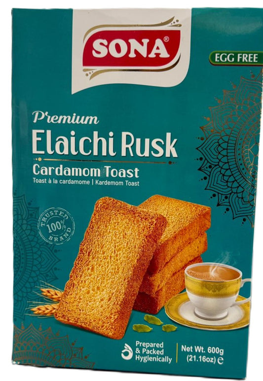 Elaichi Rusk 600g By Sona