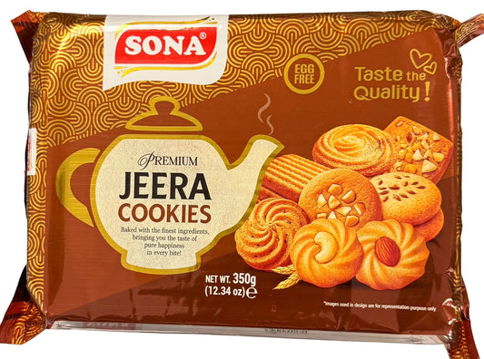 Jeera Cookies 350g By Sona