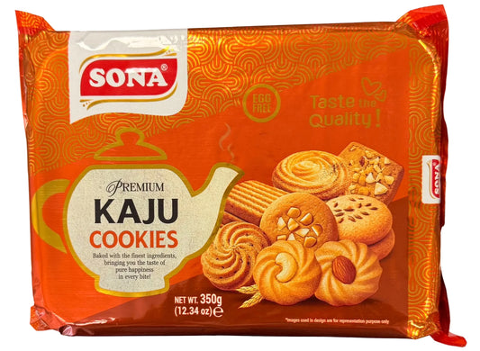 Kaju Cookies 350g By Sona