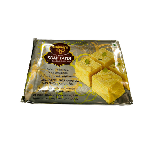 Soan Papdi Coconut 250g By Mummy's