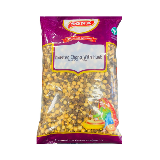 Roasted Chana with Husk 500g by Sona