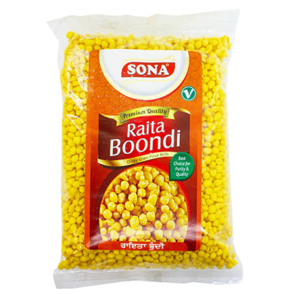 Plain Raita Boondi 300g  By Sona